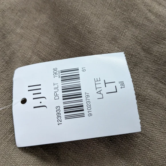 J Jill Tan Linen Pants - Picture 3 of 8